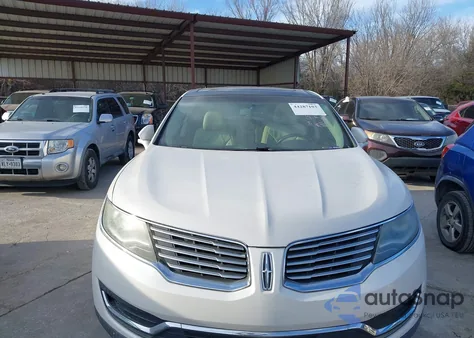 2016 Lincoln Mkx Select из США, поврежденный, VIN 2LMTJ6KR4GBL20195